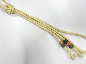 正絹　撚り房　手組帯締め